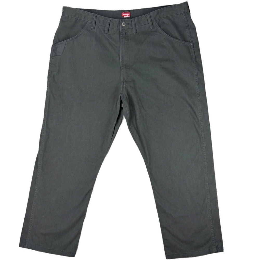 Wrangler Workwear Dark Gray Carpenter Pants Men's W43 27.5" Inseam Workwear